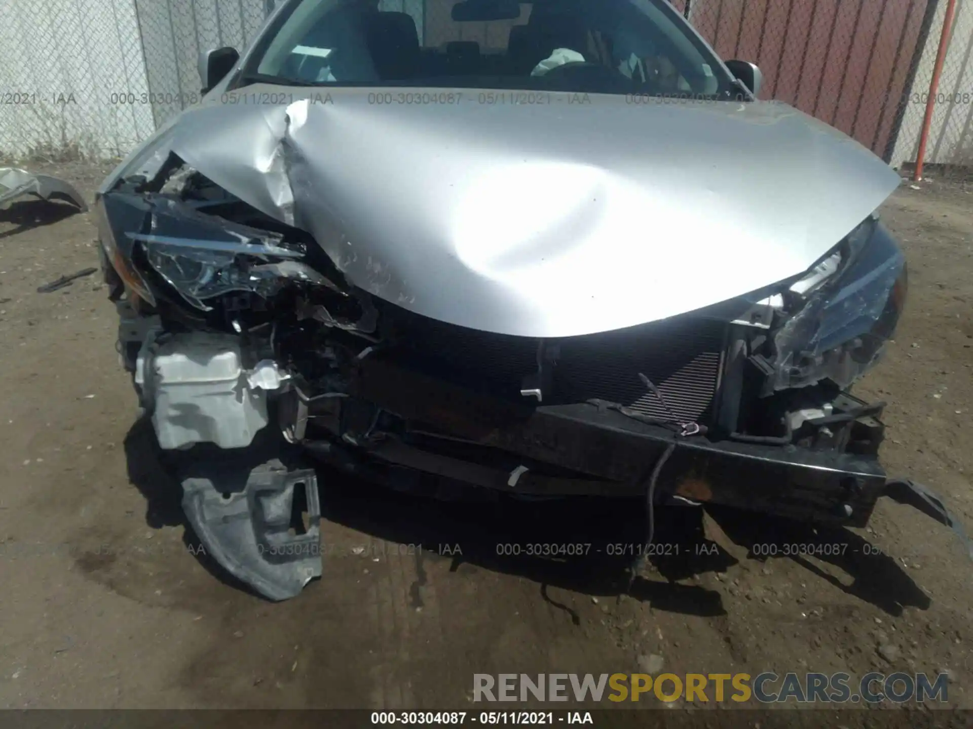 6 Photograph of a damaged car 5YFBURHE0KP931446 TOYOTA COROLLA 2019