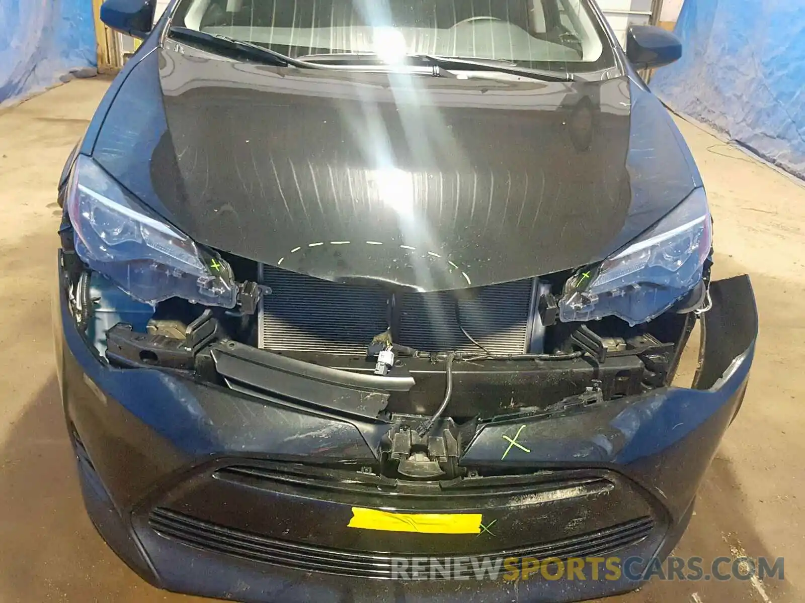 9 Photograph of a damaged car 5YFBURHE0KP931849 TOYOTA COROLLA 2019