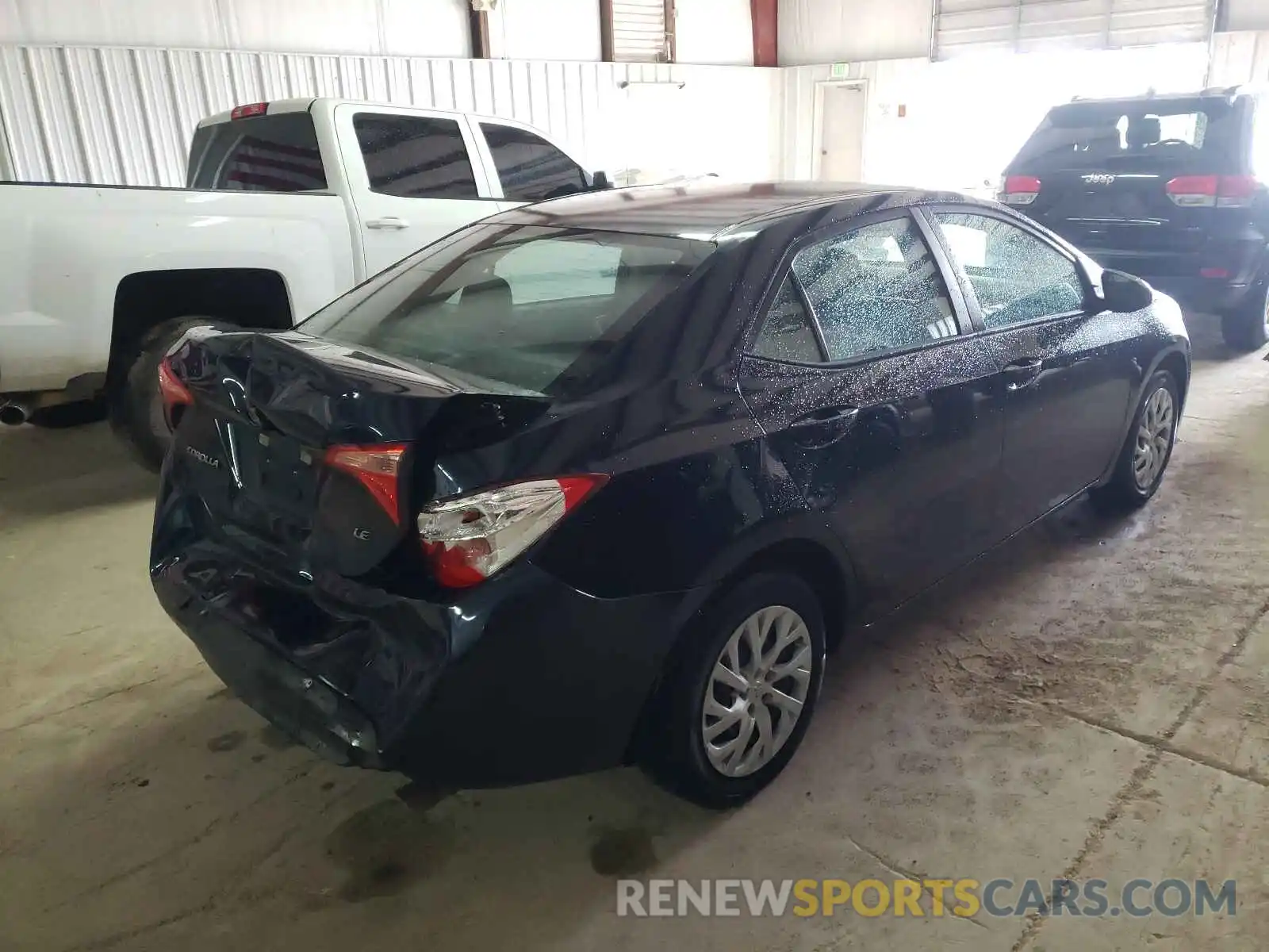 4 Photograph of a damaged car 5YFBURHE0KP931995 TOYOTA COROLLA 2019