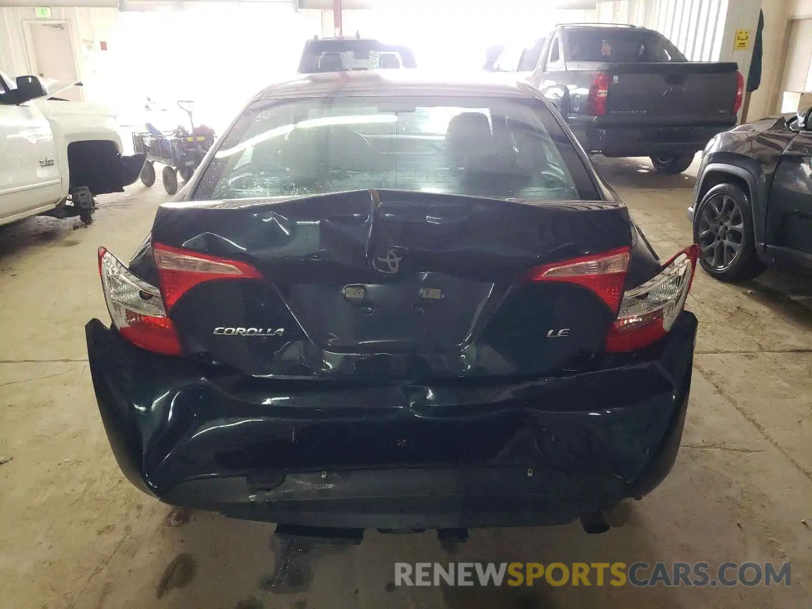 9 Photograph of a damaged car 5YFBURHE0KP931995 TOYOTA COROLLA 2019