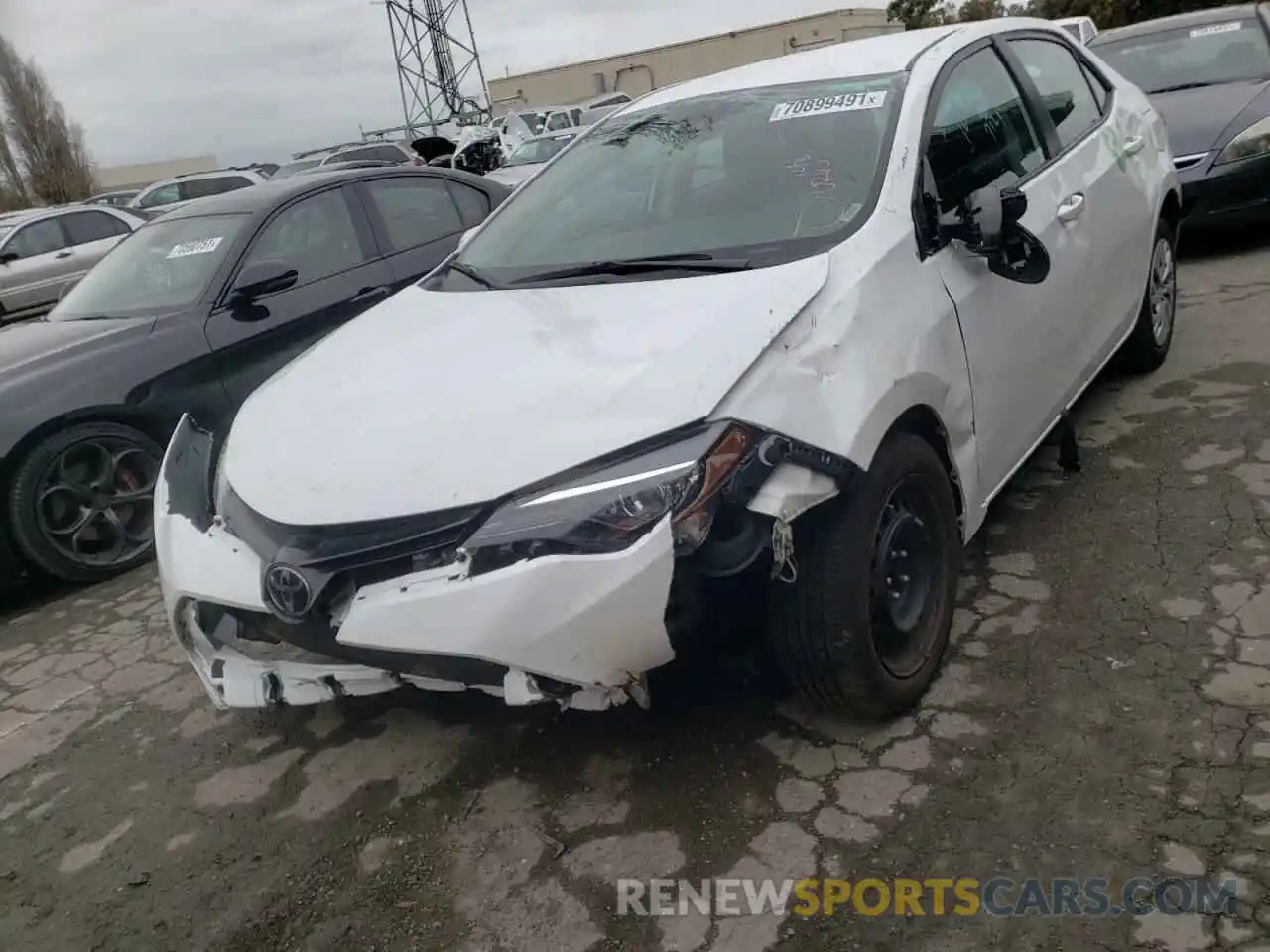 9 Photograph of a damaged car 5YFBURHE0KP933309 TOYOTA COROLLA 2019