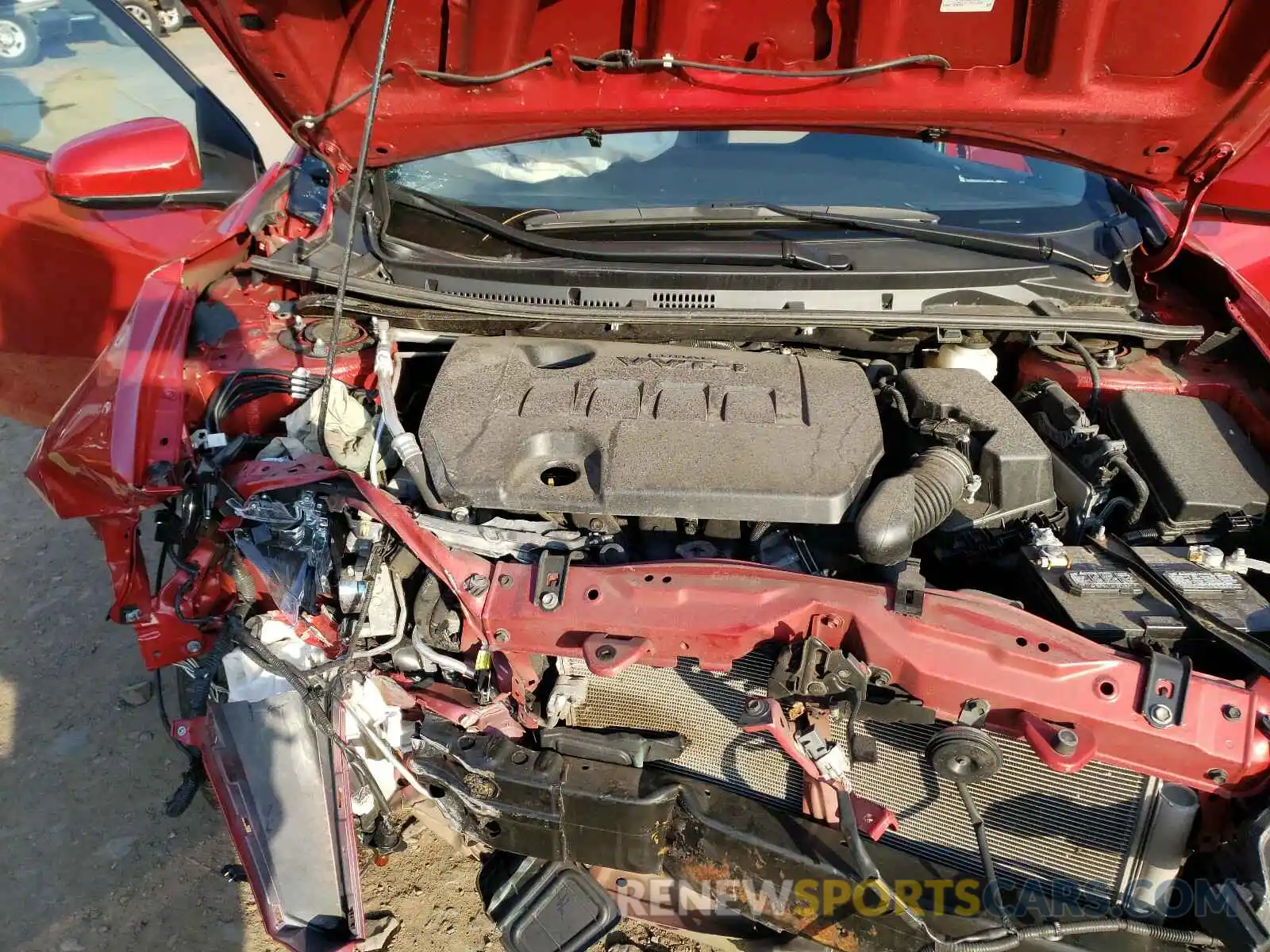 7 Photograph of a damaged car 5YFBURHE0KP933441 TOYOTA COROLLA 2019