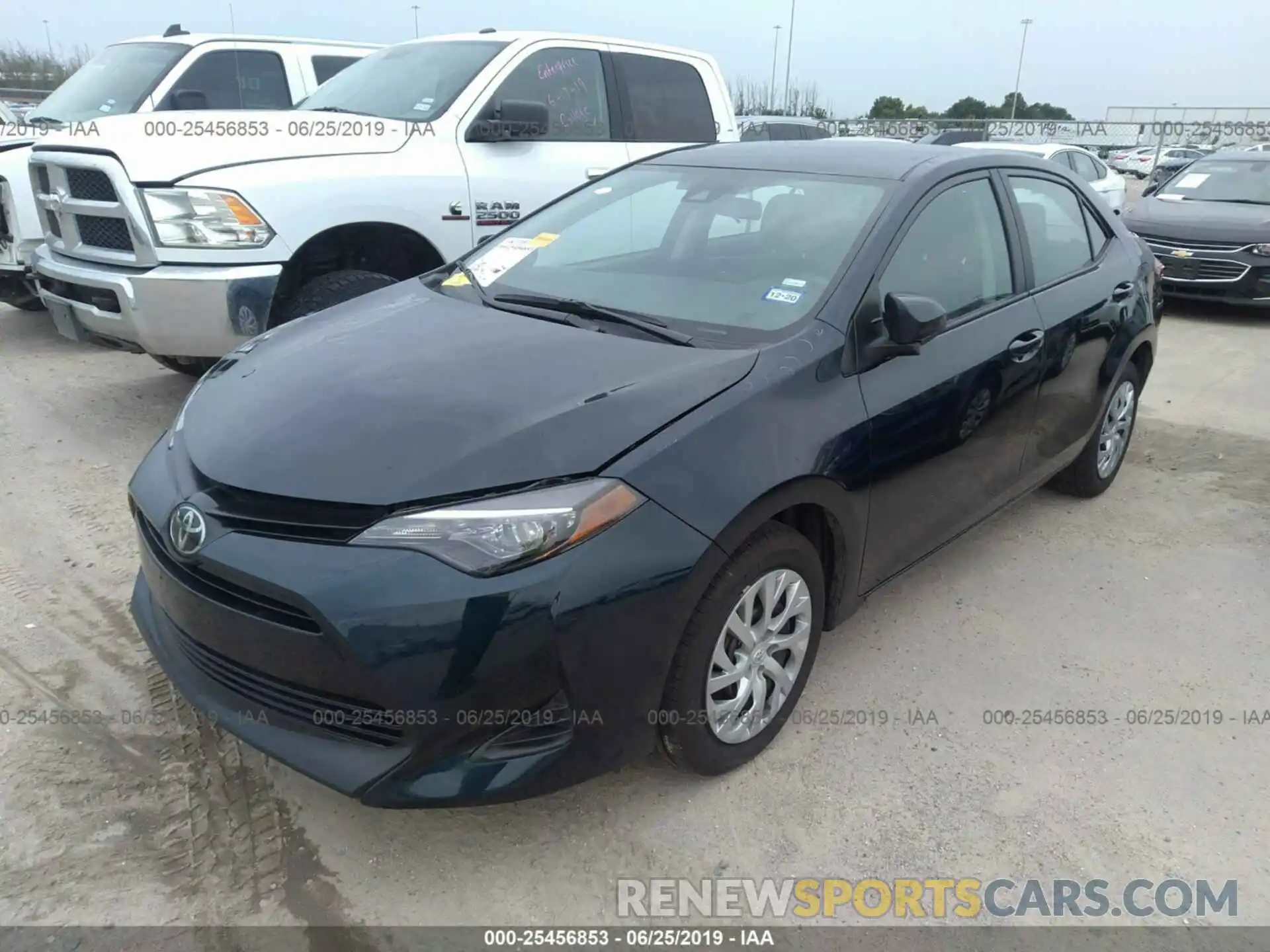 2 Photograph of a damaged car 5YFBURHE0KP933519 TOYOTA COROLLA 2019