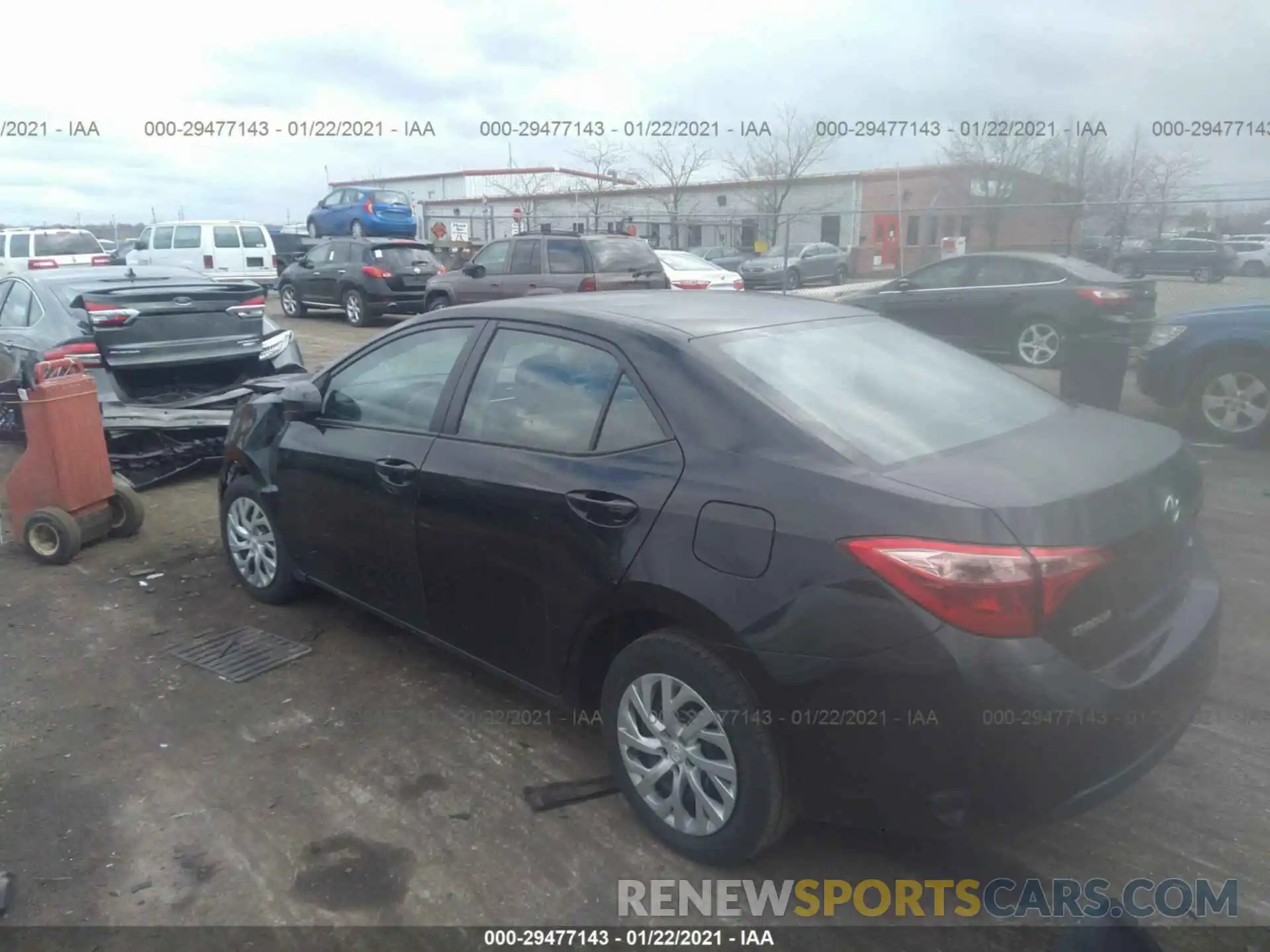 3 Photograph of a damaged car 5YFBURHE0KP933648 TOYOTA COROLLA 2019