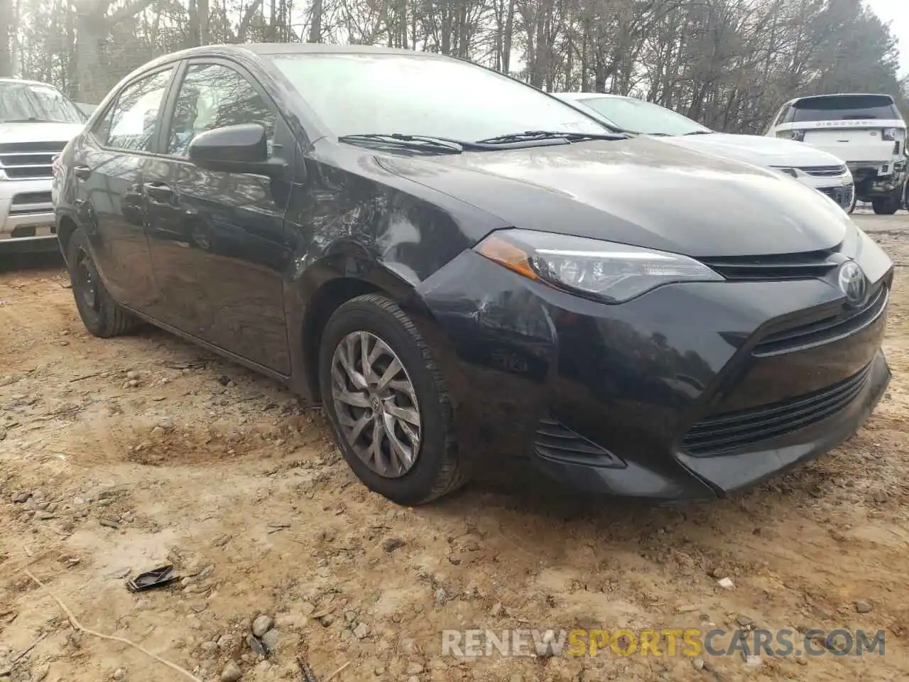 1 Photograph of a damaged car 5YFBURHE0KP934055 TOYOTA COROLLA 2019