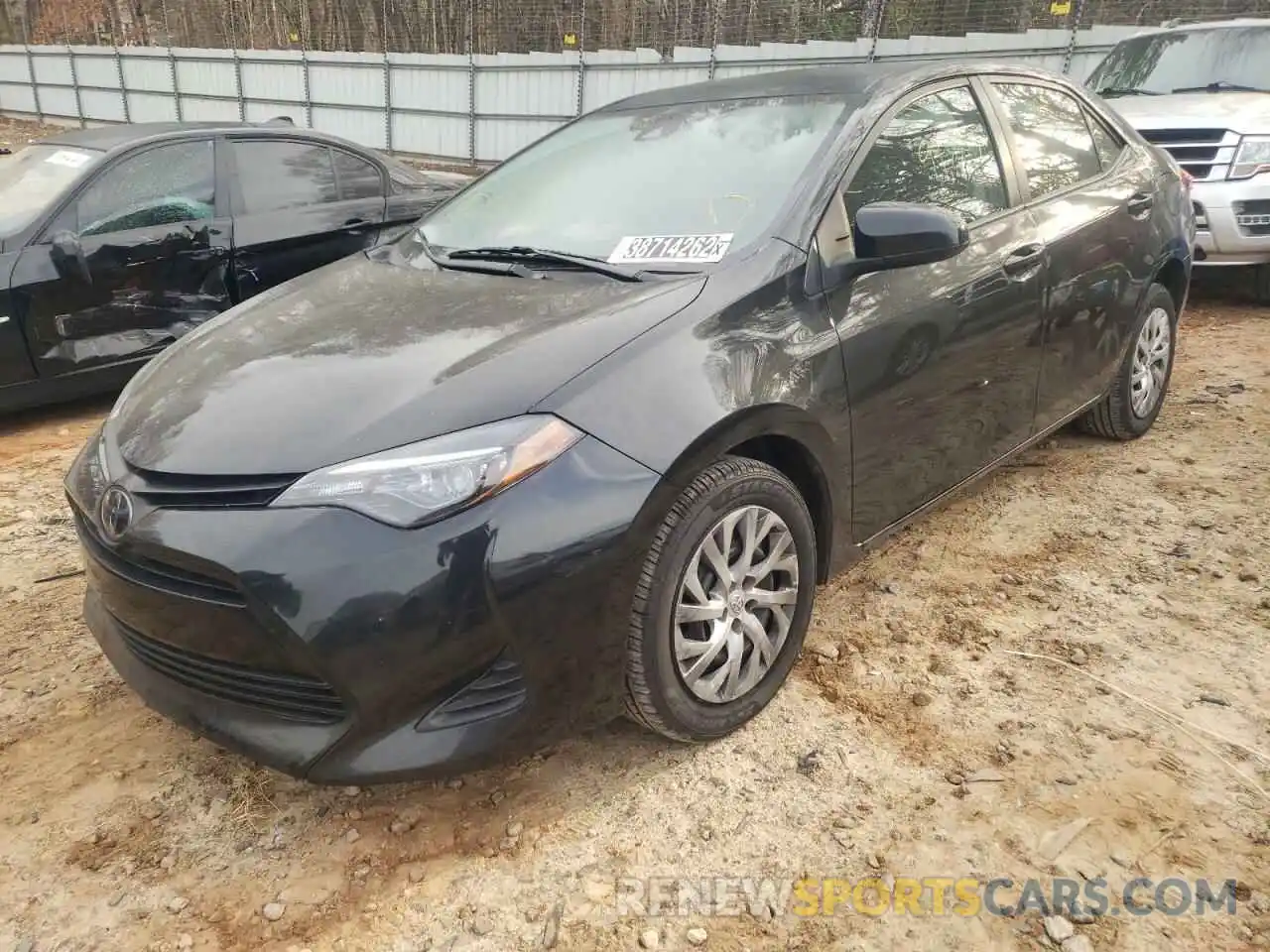 2 Photograph of a damaged car 5YFBURHE0KP934055 TOYOTA COROLLA 2019