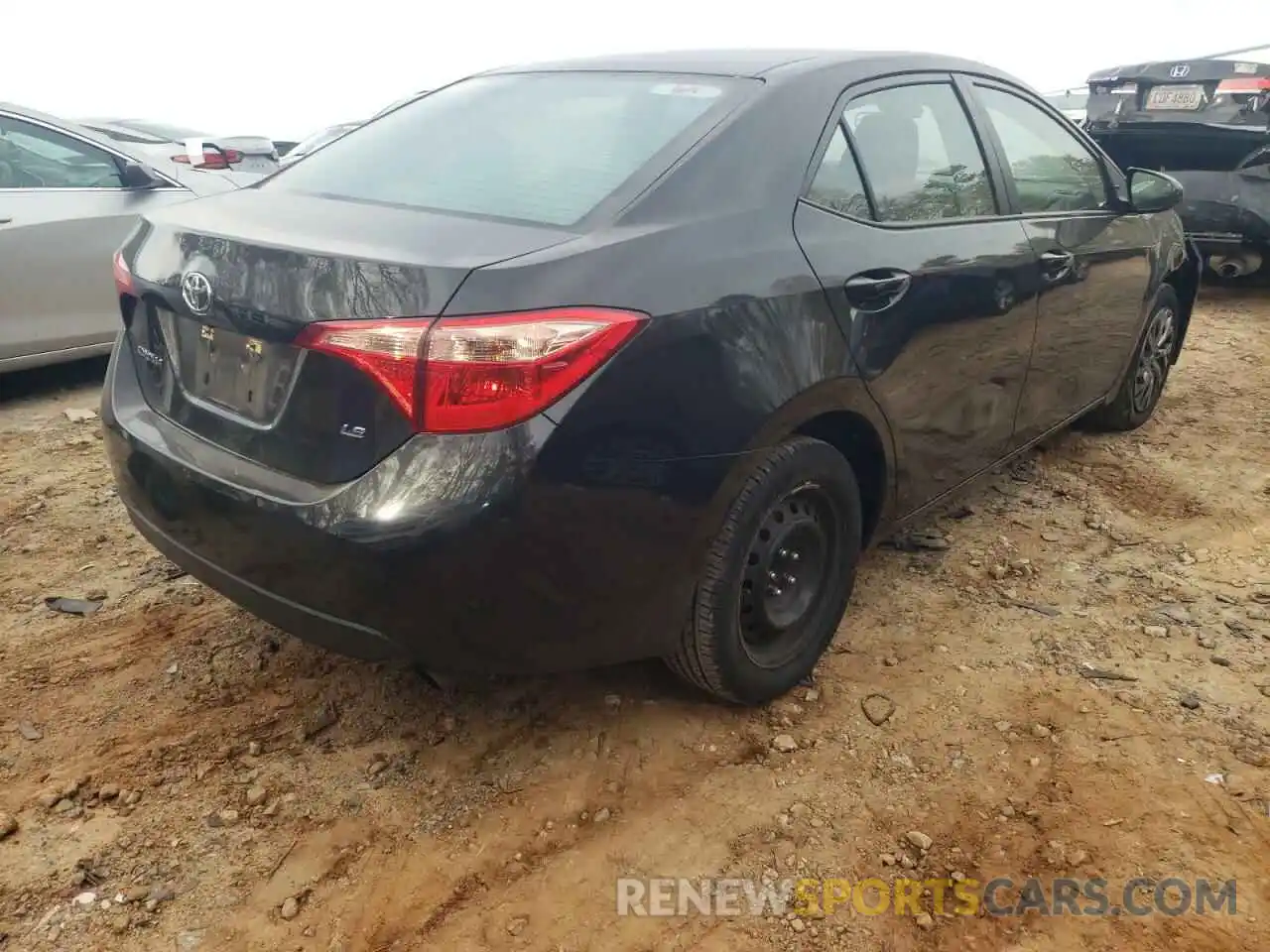 4 Photograph of a damaged car 5YFBURHE0KP934055 TOYOTA COROLLA 2019