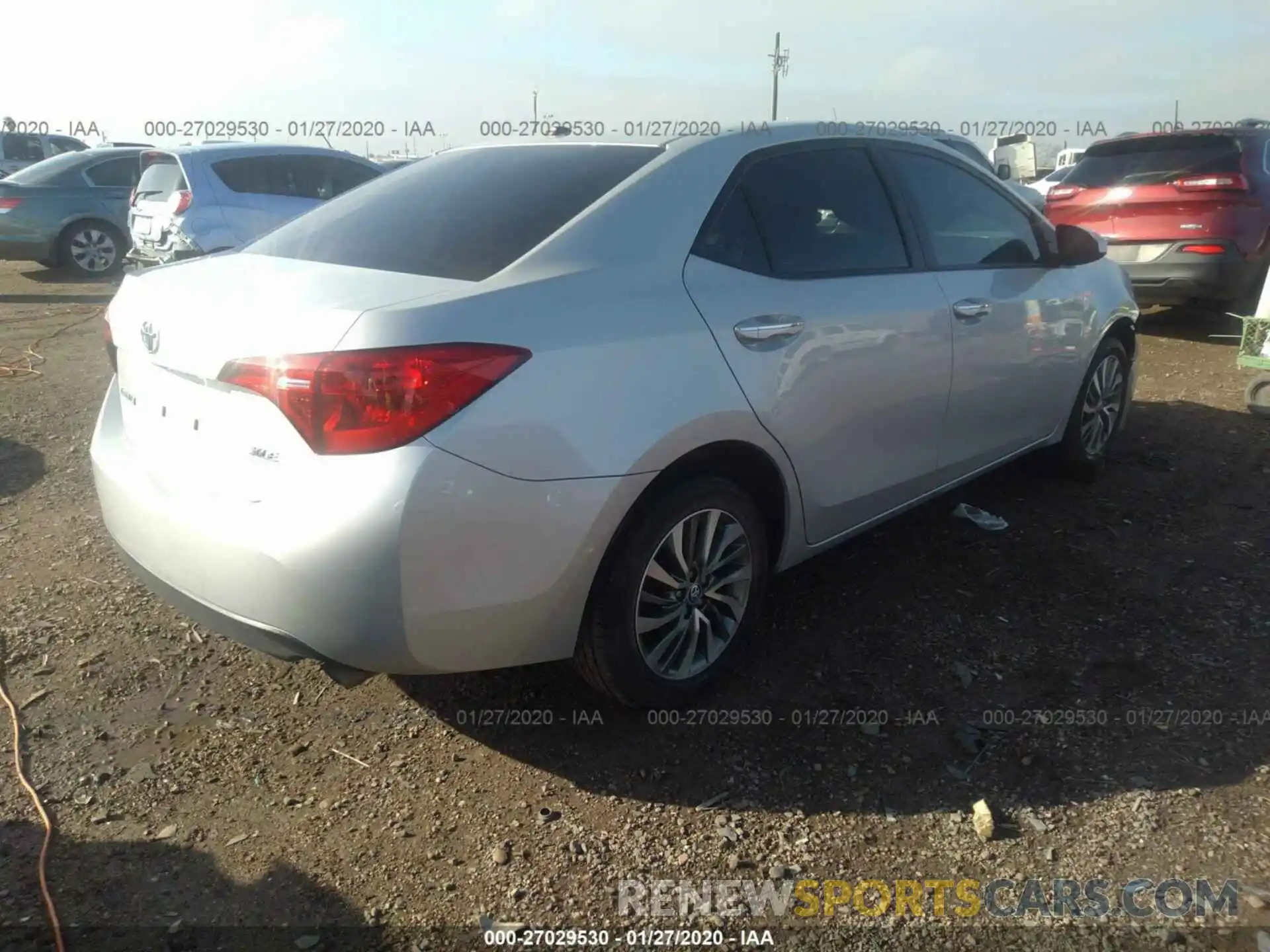 4 Фотография поврежденного автомобиля 5YFBURHE0KP934248 TOYOTA COROLLA 2019