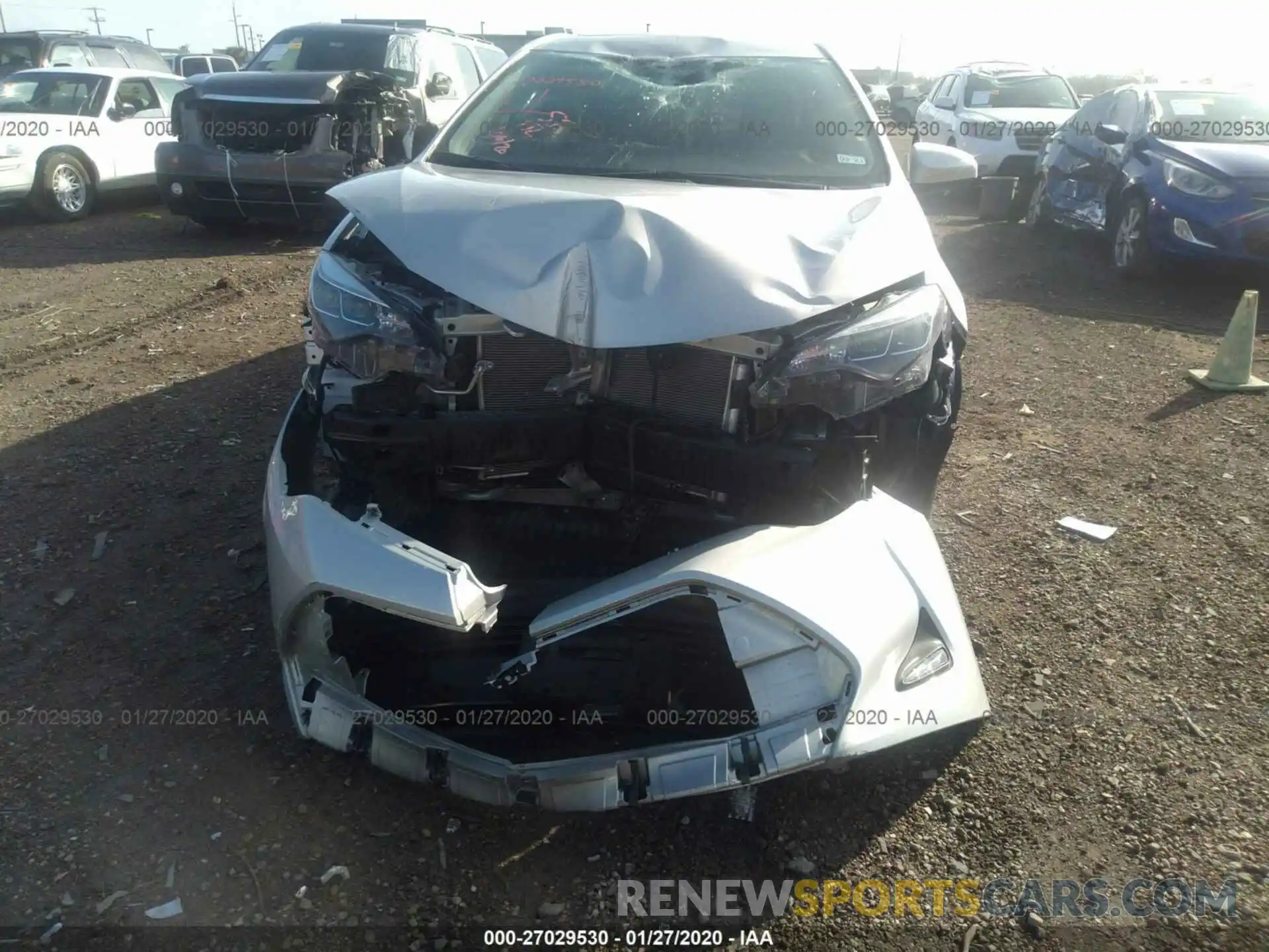 6 Photograph of a damaged car 5YFBURHE0KP934248 TOYOTA COROLLA 2019