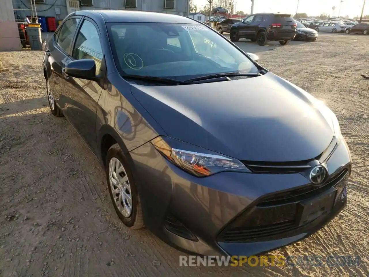 1 Photograph of a damaged car 5YFBURHE0KP934556 TOYOTA COROLLA 2019