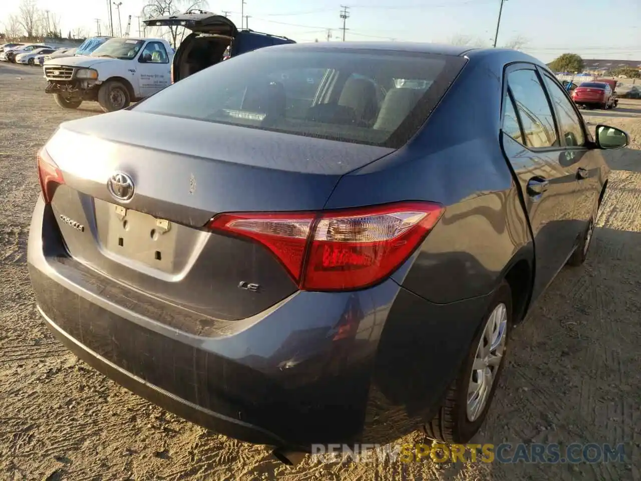 4 Photograph of a damaged car 5YFBURHE0KP934556 TOYOTA COROLLA 2019