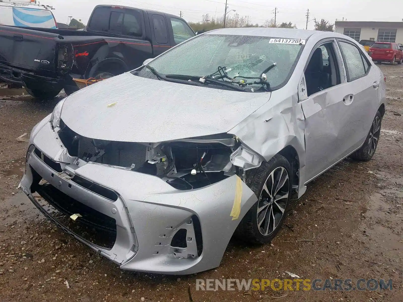 2 Photograph of a damaged car 5YFBURHE0KP934752 TOYOTA COROLLA 2019