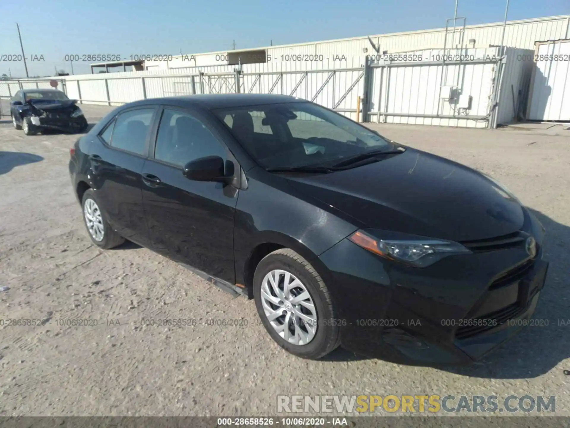 1 Photograph of a damaged car 5YFBURHE0KP934802 TOYOTA COROLLA 2019