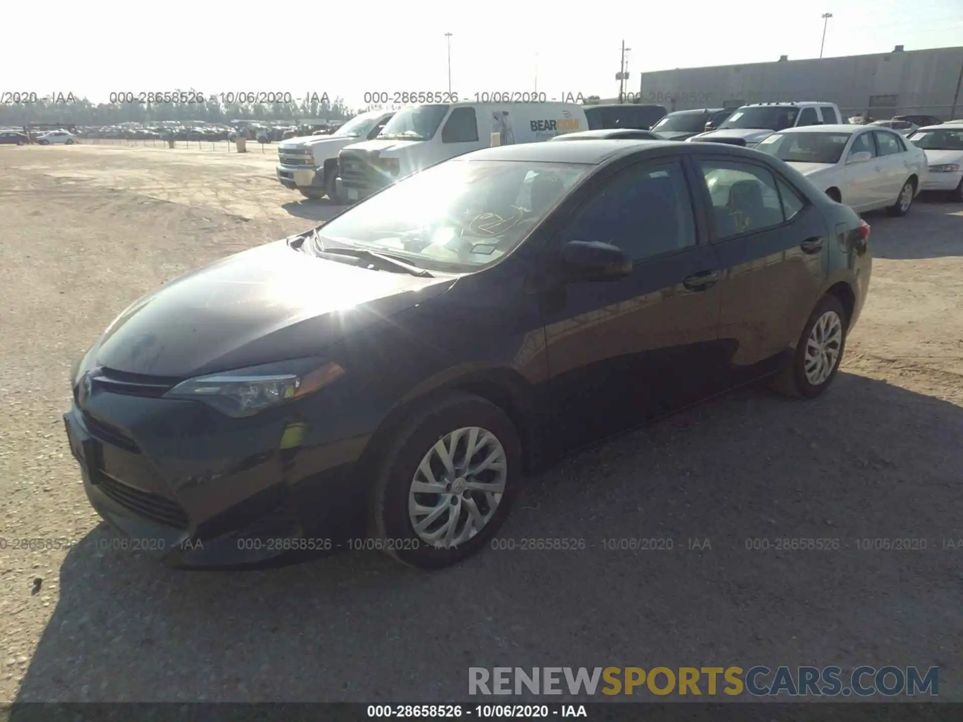 2 Photograph of a damaged car 5YFBURHE0KP934802 TOYOTA COROLLA 2019