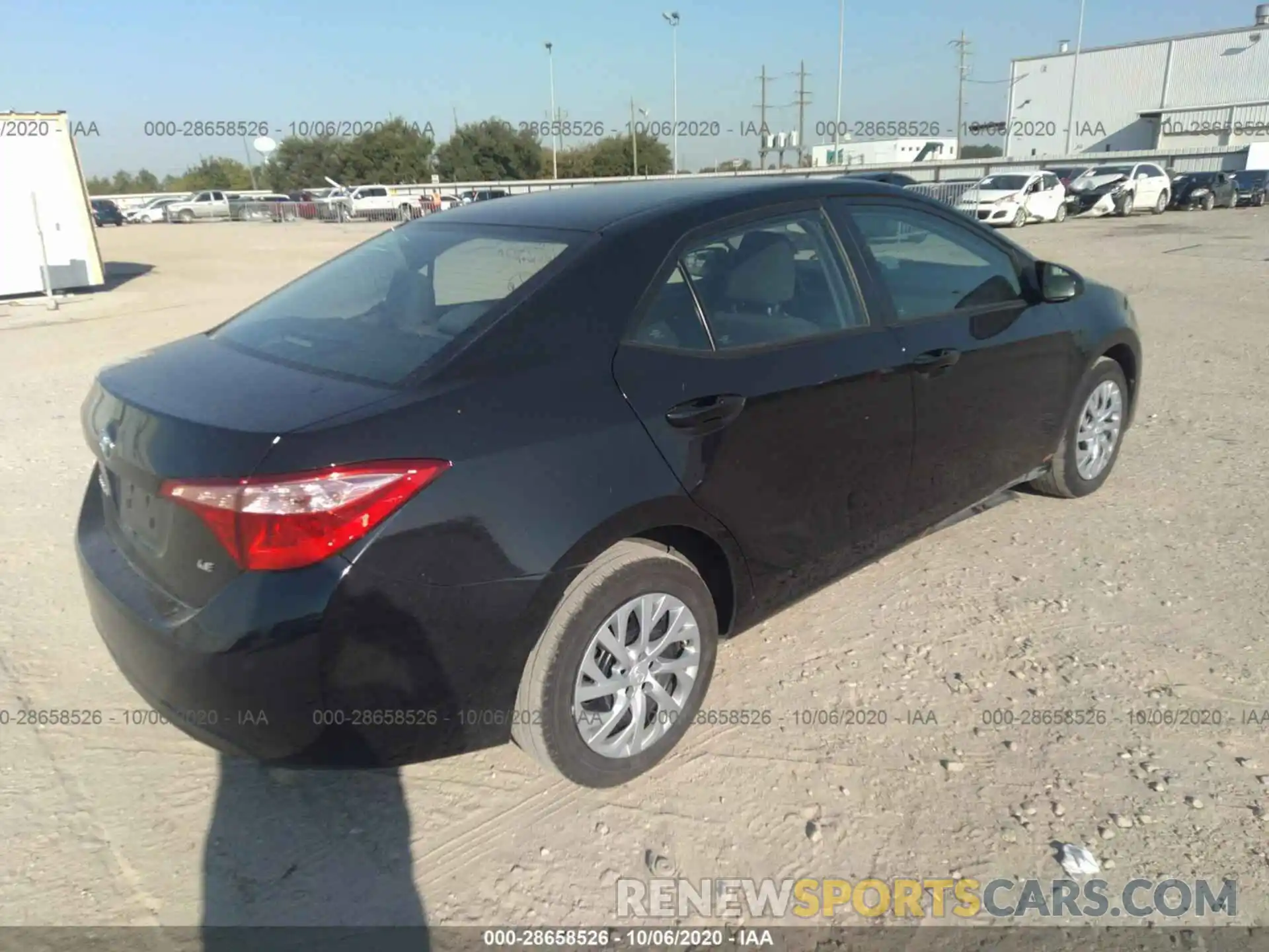 4 Photograph of a damaged car 5YFBURHE0KP934802 TOYOTA COROLLA 2019