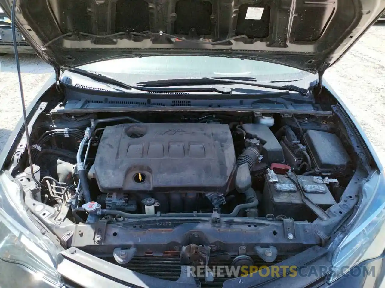 7 Photograph of a damaged car 5YFBURHE0KP935481 TOYOTA COROLLA 2019