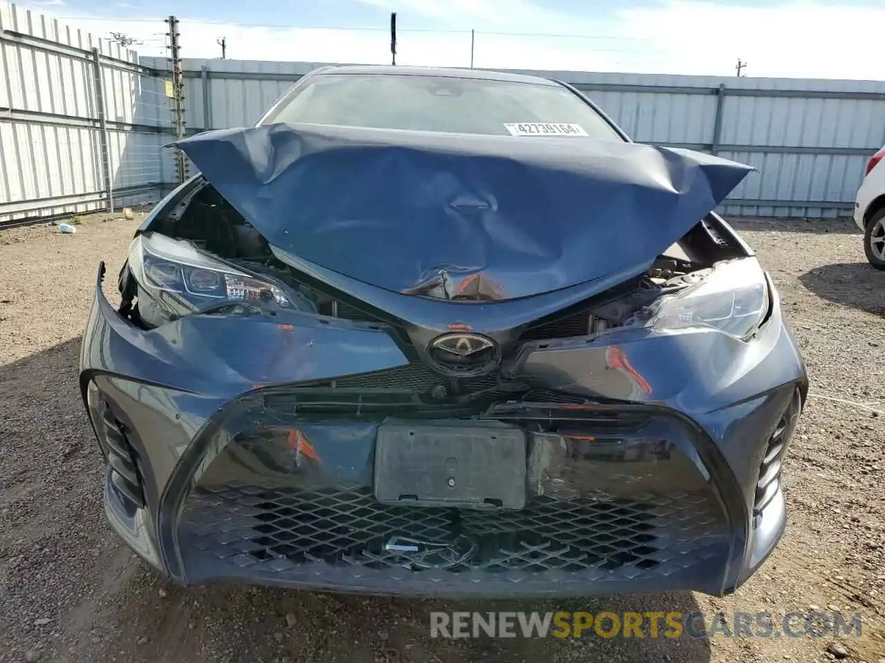 5 Photograph of a damaged car 5YFBURHE0KP935609 TOYOTA COROLLA 2019