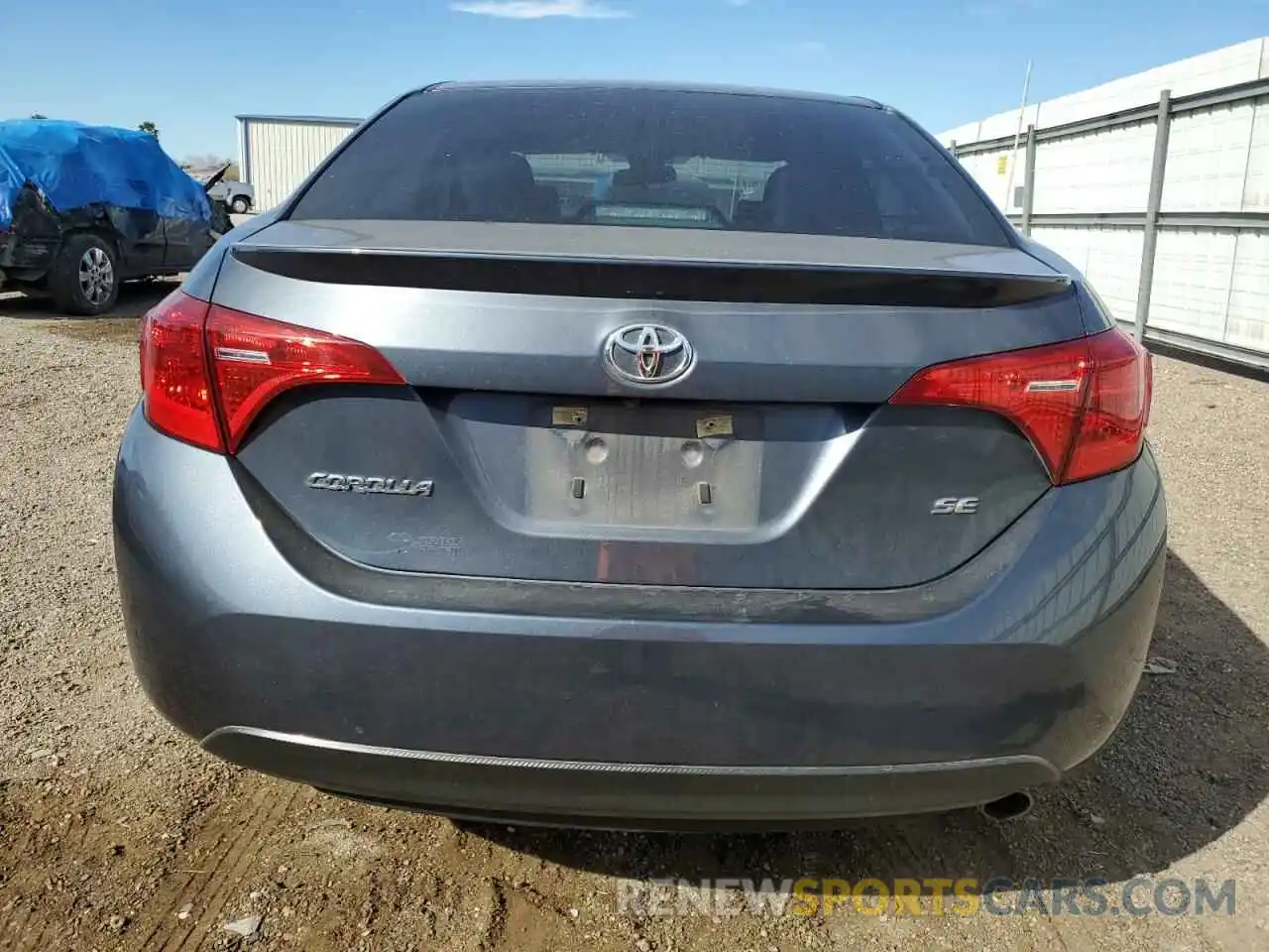 6 Photograph of a damaged car 5YFBURHE0KP935609 TOYOTA COROLLA 2019