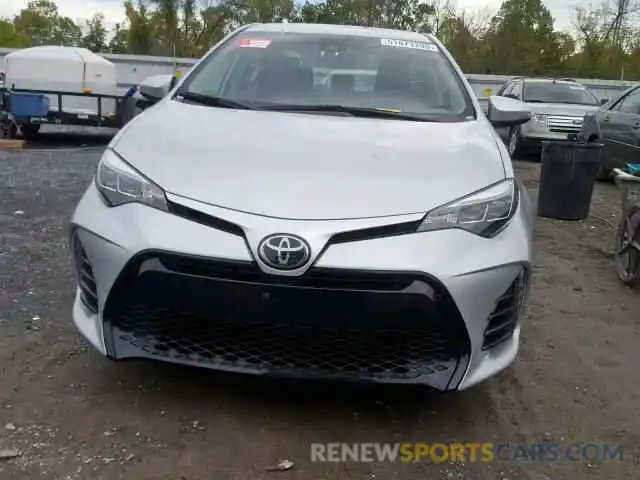 9 Photograph of a damaged car 5YFBURHE0KP935836 TOYOTA COROLLA 2019