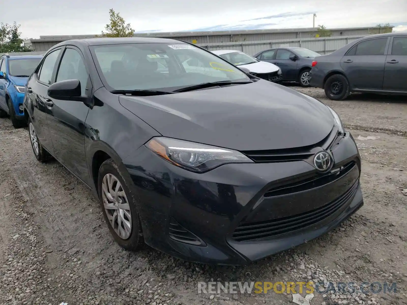 1 Photograph of a damaged car 5YFBURHE0KP935898 TOYOTA COROLLA 2019