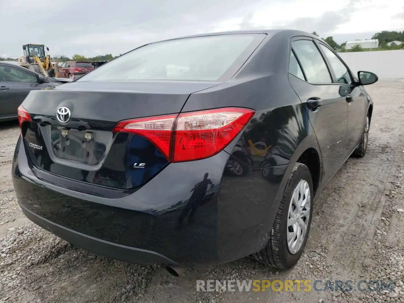 4 Photograph of a damaged car 5YFBURHE0KP935898 TOYOTA COROLLA 2019