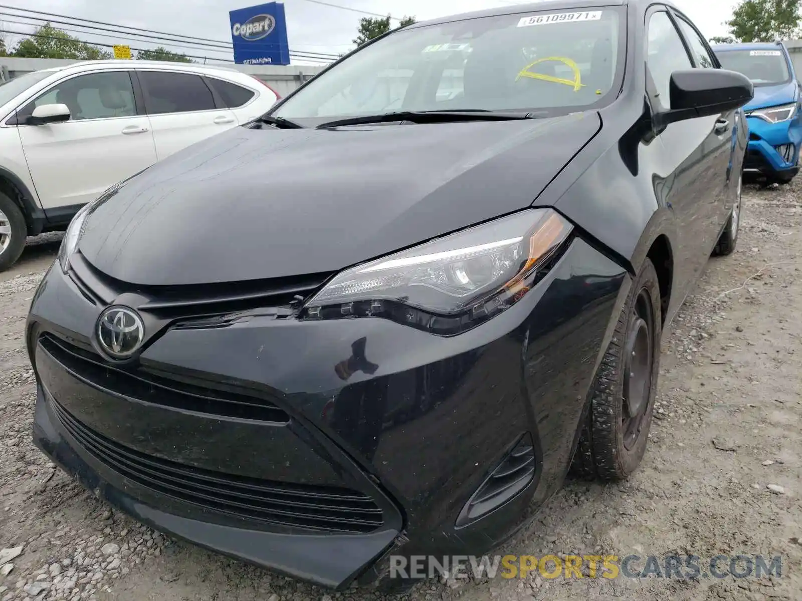 9 Photograph of a damaged car 5YFBURHE0KP935898 TOYOTA COROLLA 2019