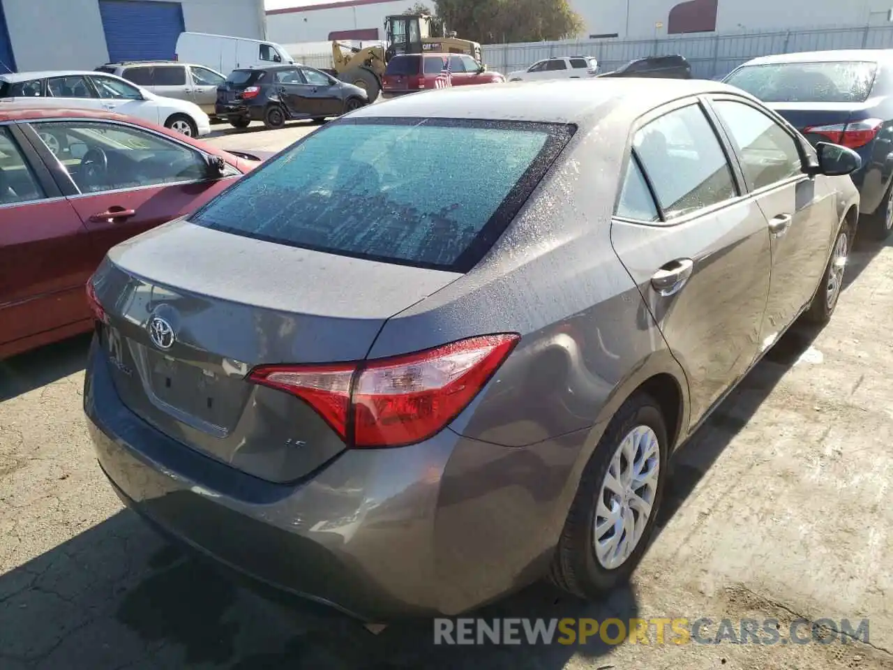 4 Photograph of a damaged car 5YFBURHE0KP935996 TOYOTA COROLLA 2019