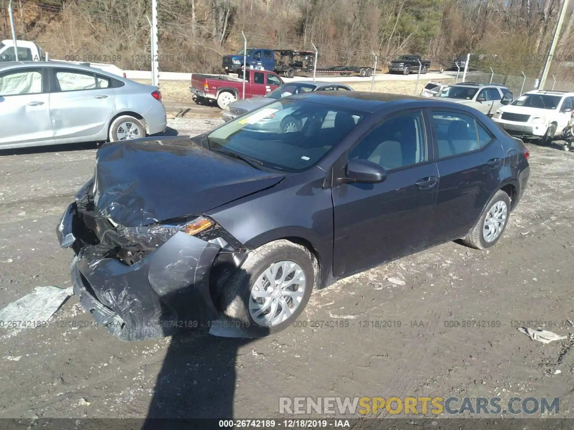 2 Фотография поврежденного автомобиля 5YFBURHE0KP936601 TOYOTA COROLLA 2019