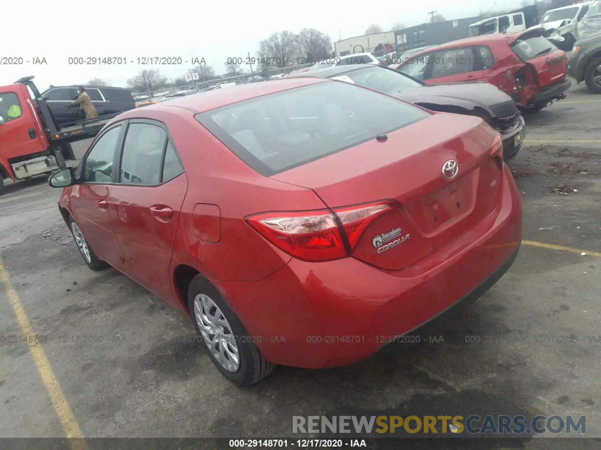 3 Photograph of a damaged car 5YFBURHE0KP936632 TOYOTA COROLLA 2019