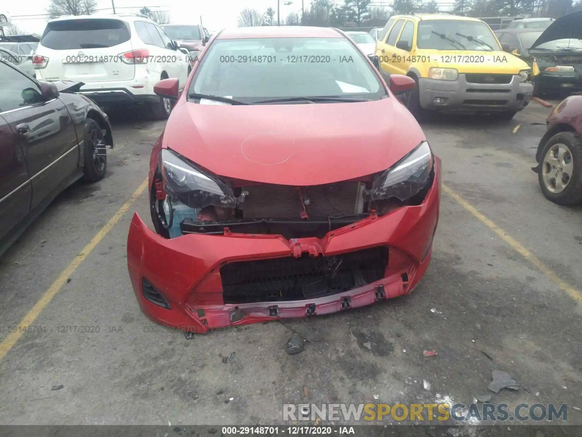 6 Photograph of a damaged car 5YFBURHE0KP936632 TOYOTA COROLLA 2019