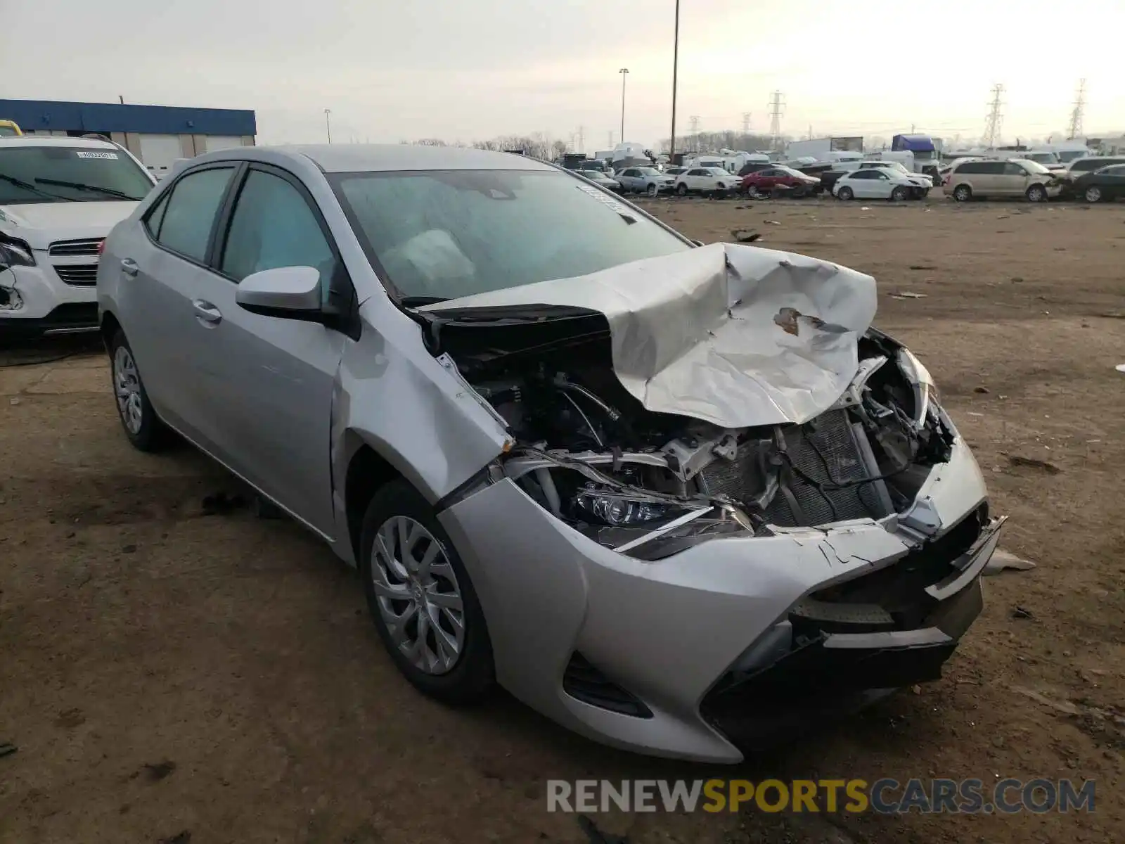 1 Фотография поврежденного автомобиля 5YFBURHE0KP936761 TOYOTA COROLLA 2019