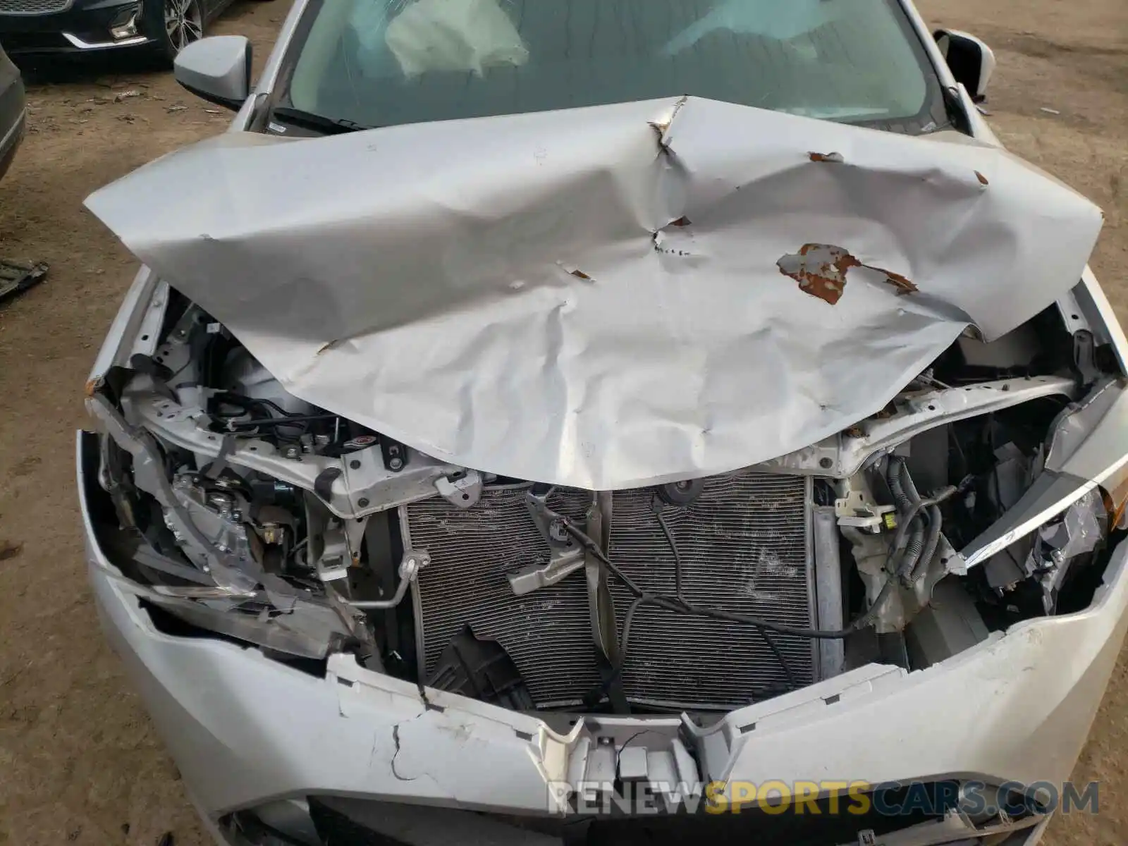 7 Фотография поврежденного автомобиля 5YFBURHE0KP936761 TOYOTA COROLLA 2019