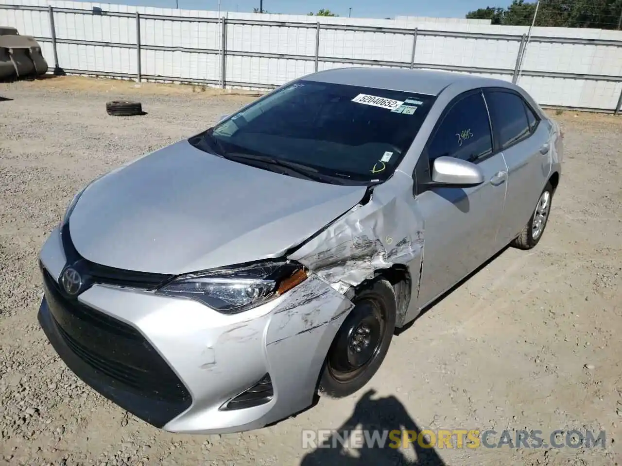 9 Photograph of a damaged car 5YFBURHE0KP936839 TOYOTA COROLLA 2019