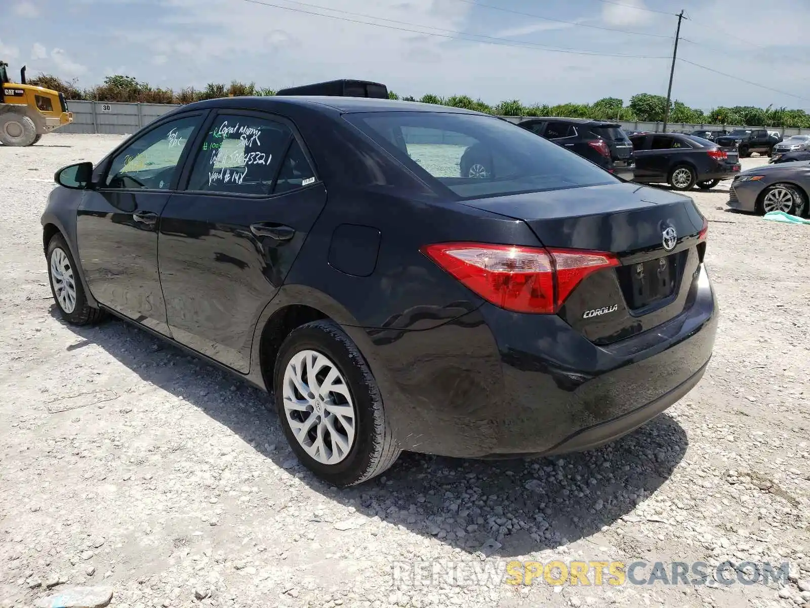 3 Photograph of a damaged car 5YFBURHE0KP937442 TOYOTA COROLLA 2019