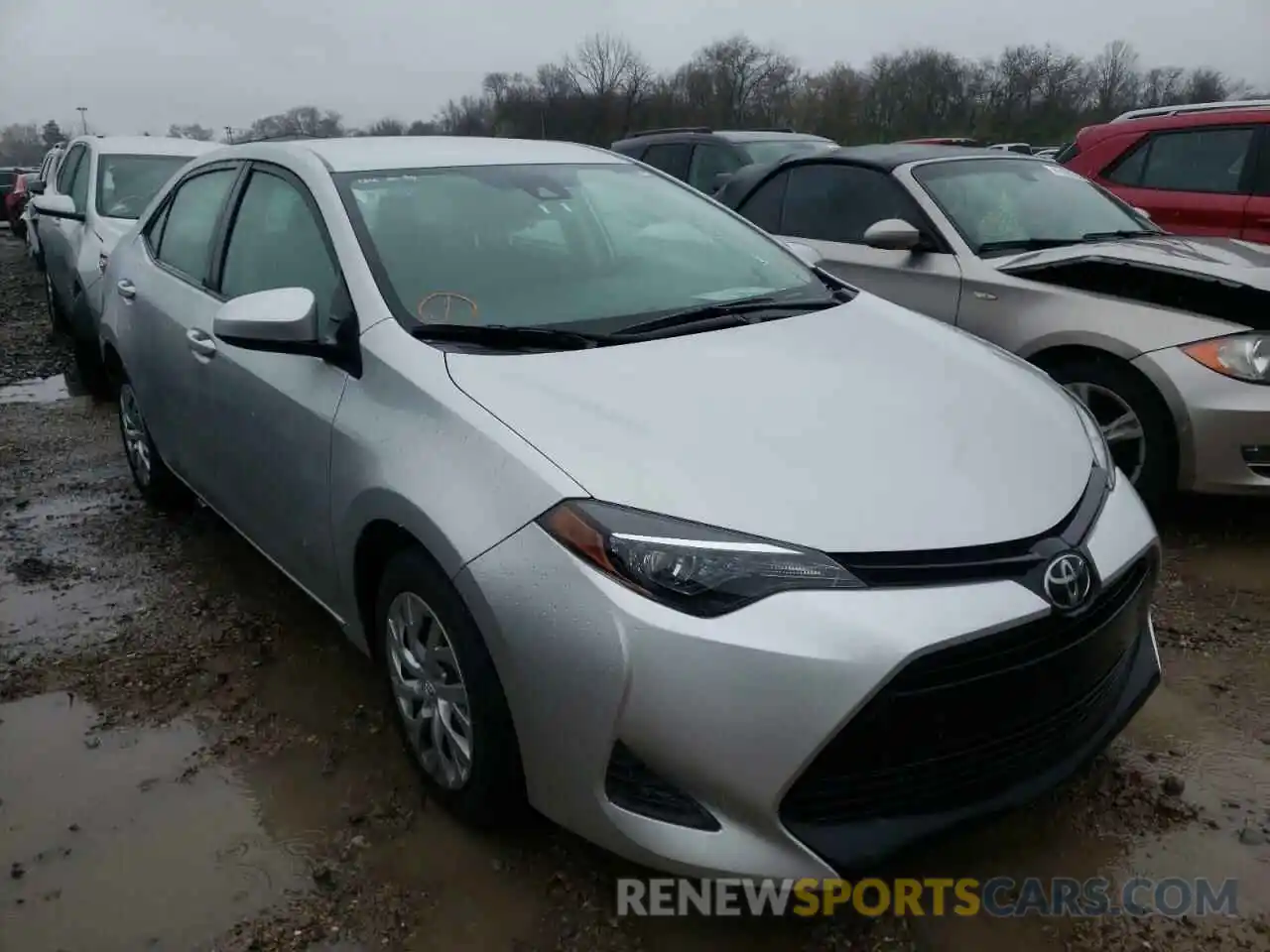 1 Photograph of a damaged car 5YFBURHE0KP937795 TOYOTA COROLLA 2019