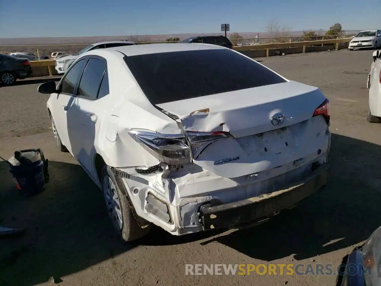 3 Photograph of a damaged car 5YFBURHE0KP937845 TOYOTA COROLLA 2019