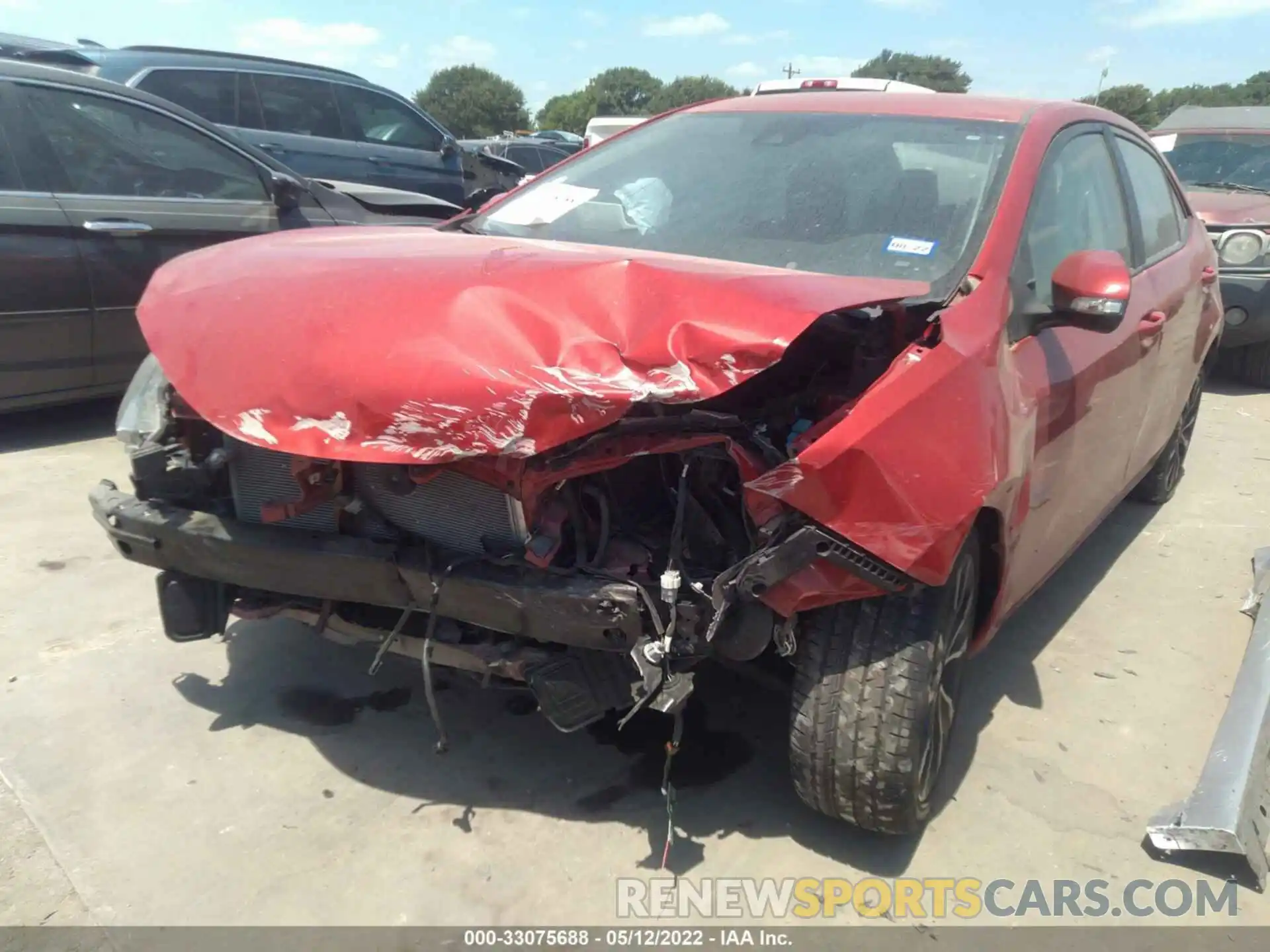 6 Photograph of a damaged car 5YFBURHE0KP937960 TOYOTA COROLLA 2019