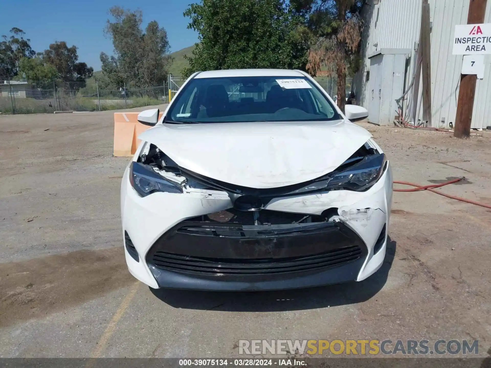 12 Photograph of a damaged car 5YFBURHE0KP938266 TOYOTA COROLLA 2019