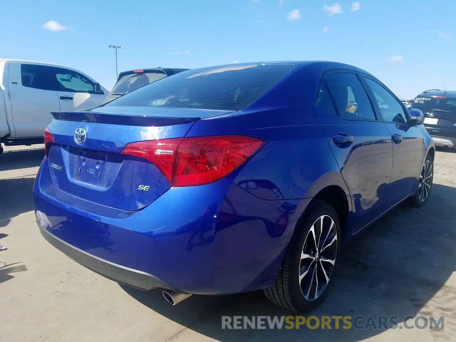 4 Photograph of a damaged car 5YFBURHE0KP938655 TOYOTA COROLLA 2019