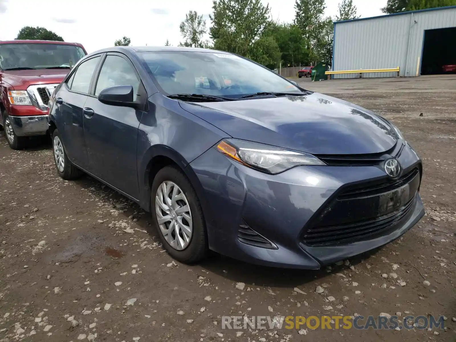 1 Photograph of a damaged car 5YFBURHE0KP938946 TOYOTA COROLLA 2019