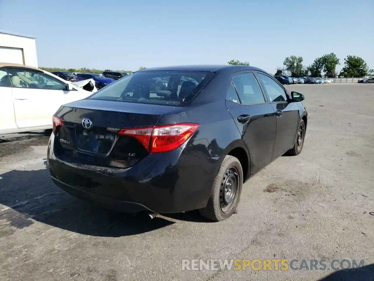 4 Photograph of a damaged car 5YFBURHE0KP939028 TOYOTA COROLLA 2019