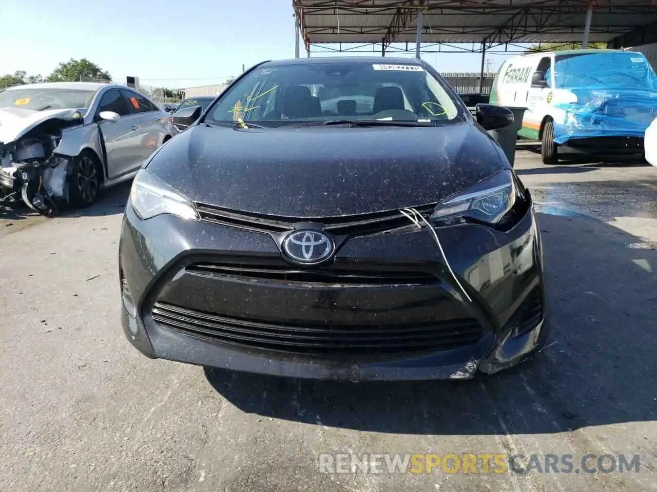 9 Photograph of a damaged car 5YFBURHE0KP939028 TOYOTA COROLLA 2019