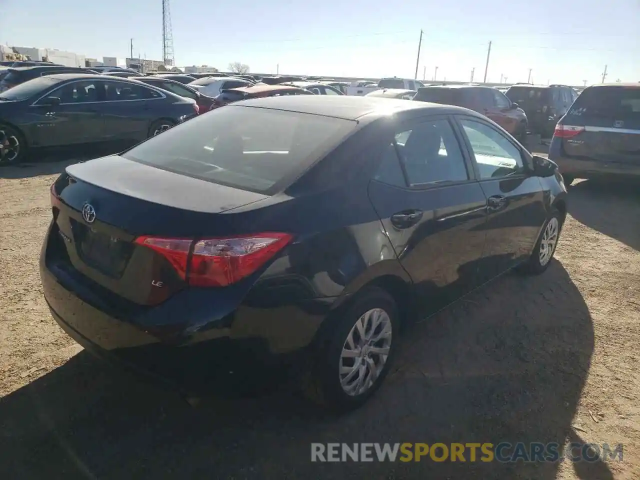 4 Photograph of a damaged car 5YFBURHE0KP939367 TOYOTA COROLLA 2019