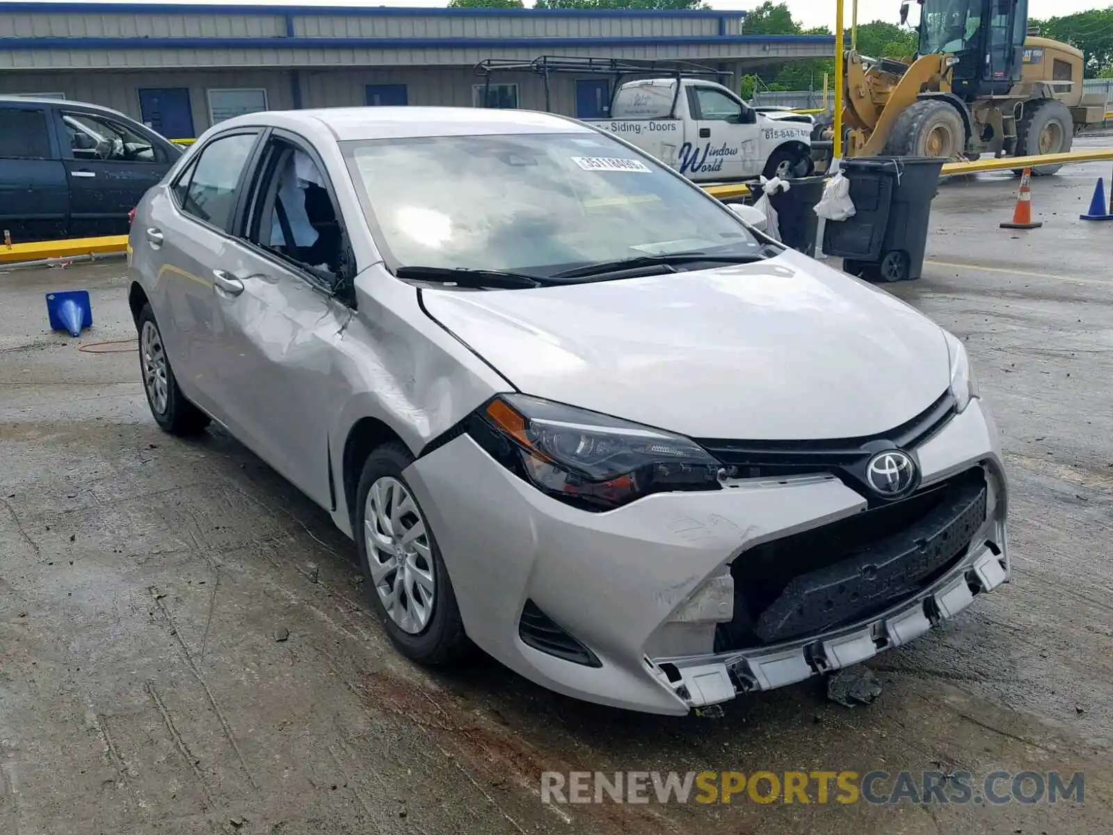 1 Photograph of a damaged car 5YFBURHE0KP939501 TOYOTA COROLLA 2019