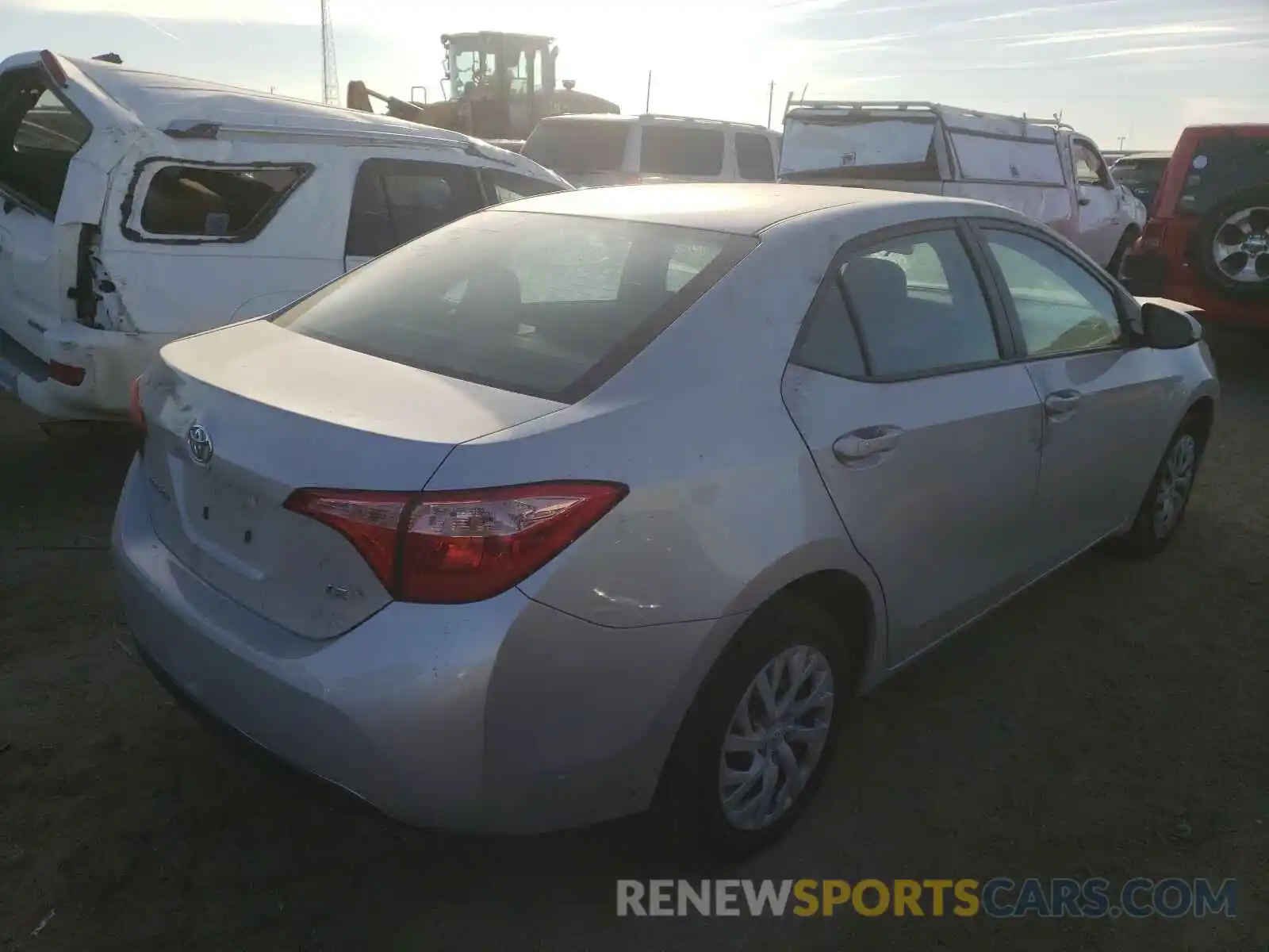 4 Photograph of a damaged car 5YFBURHE0KP940552 TOYOTA COROLLA 2019