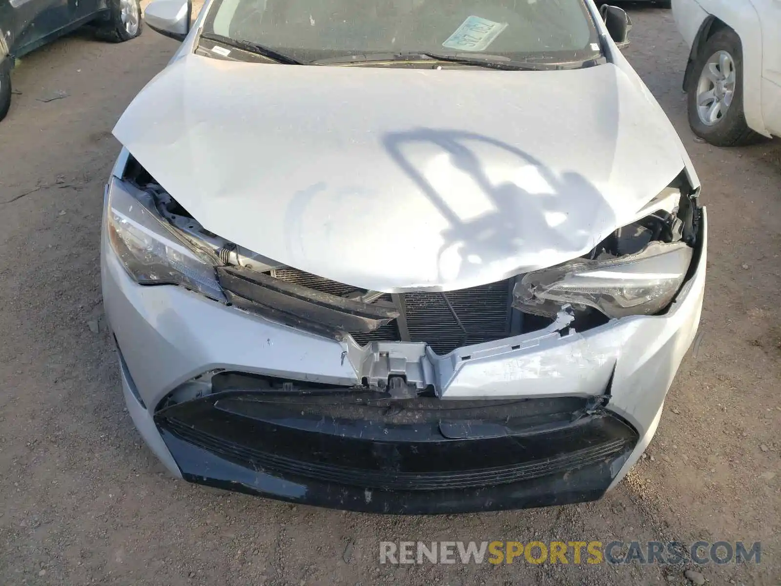 7 Photograph of a damaged car 5YFBURHE0KP940552 TOYOTA COROLLA 2019