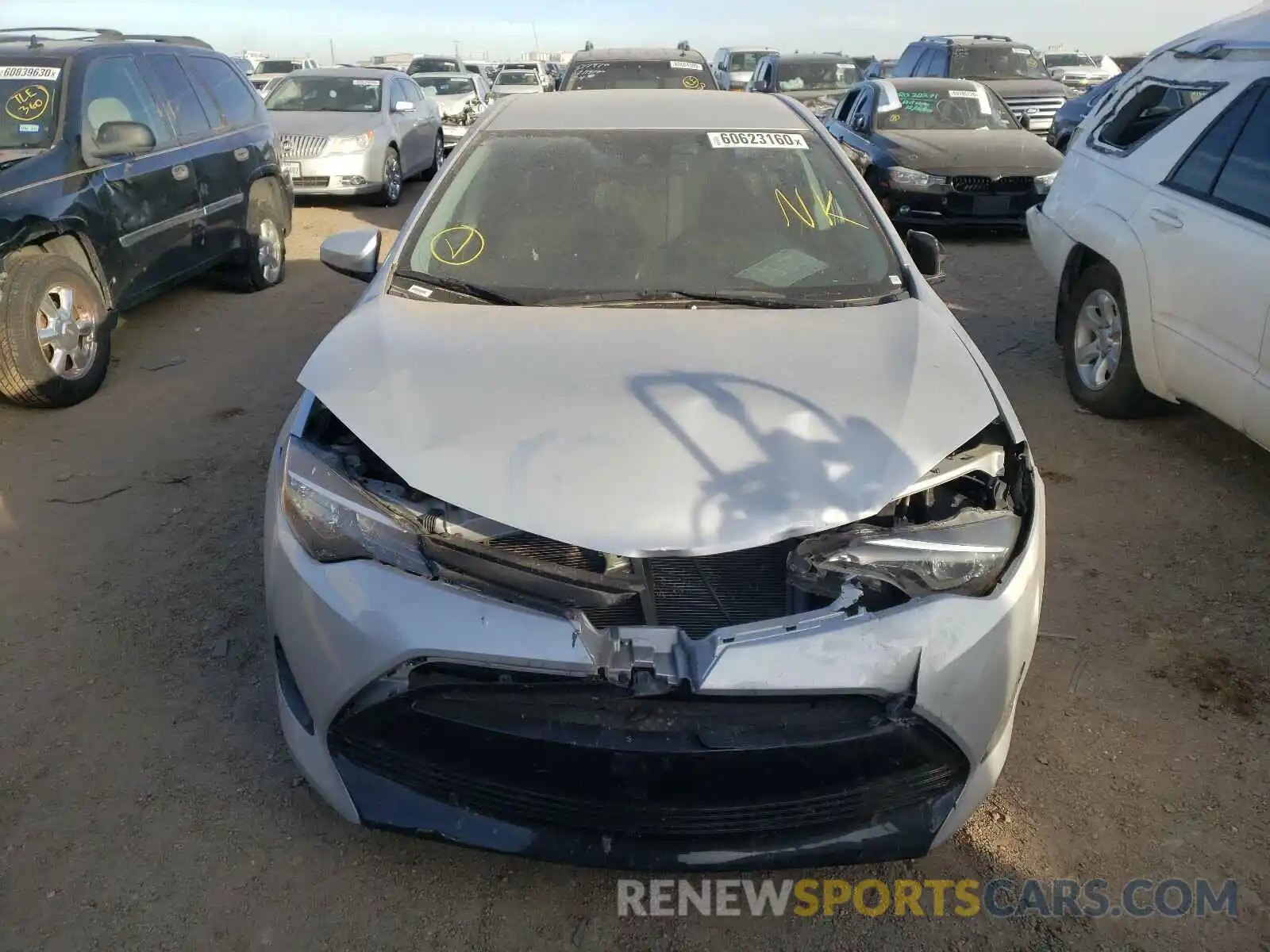 9 Photograph of a damaged car 5YFBURHE0KP940552 TOYOTA COROLLA 2019