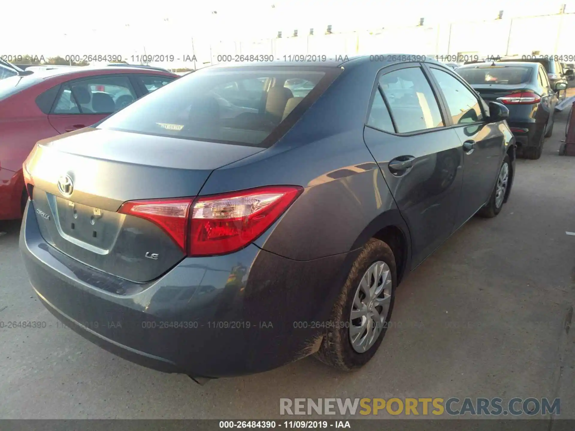 4 Photograph of a damaged car 5YFBURHE0KP940633 TOYOTA COROLLA 2019