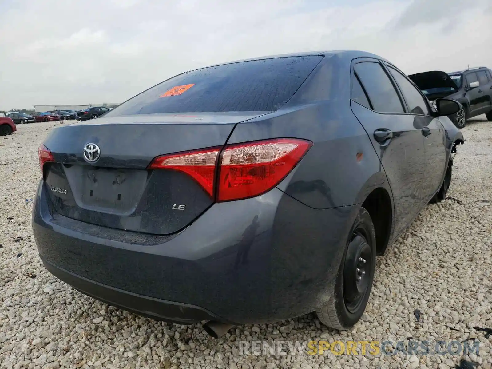 4 Фотография поврежденного автомобиля 5YFBURHE0KP940650 TOYOTA COROLLA 2019