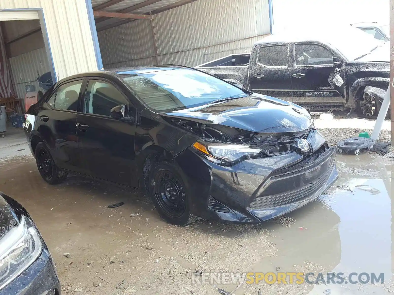 1 Photograph of a damaged car 5YFBURHE0KP941071 TOYOTA COROLLA 2019